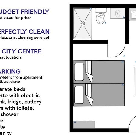 Budget Apartman Lelo Centar 3 Osijek Exteriér fotografie